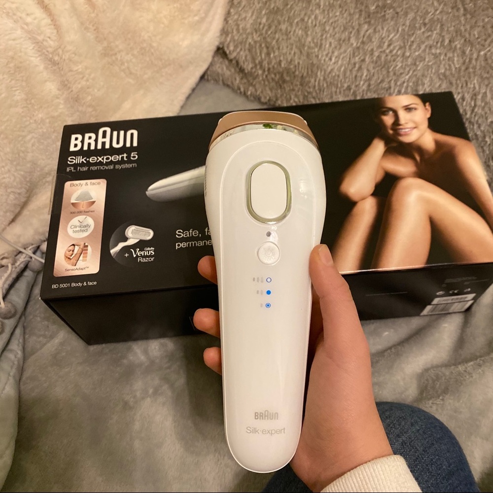 Braun silk expert 5 IPL hair removal system